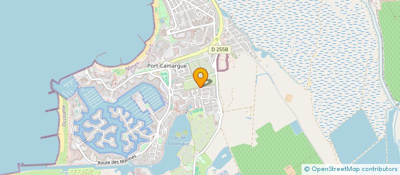 localisation de l'entreprise CUE EVENT'S  LE GRAU-DU-ROI