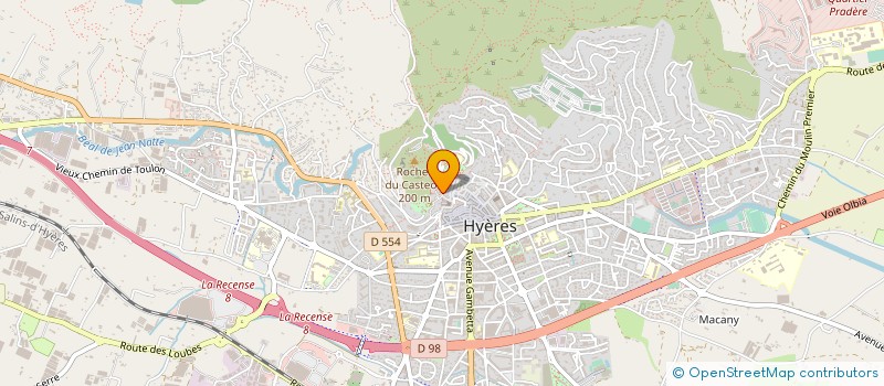 localisation de l'entreprise CUEILLE LA MORT à HYERES