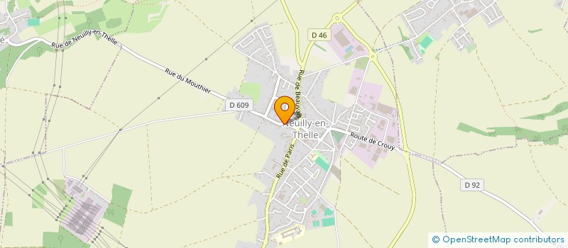 localisation de l'entreprise CUEILLETTE D'ANSERVILLE  NEUILLY-EN-THELLE