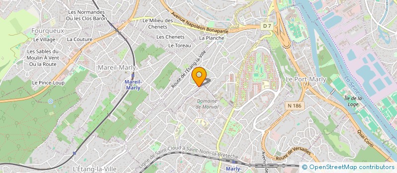 localisation de l'entreprise CUERNAVACA  LE PECQ