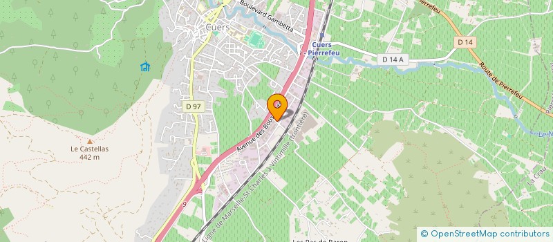 localisation de l'entreprise CUERSEM à CUERS