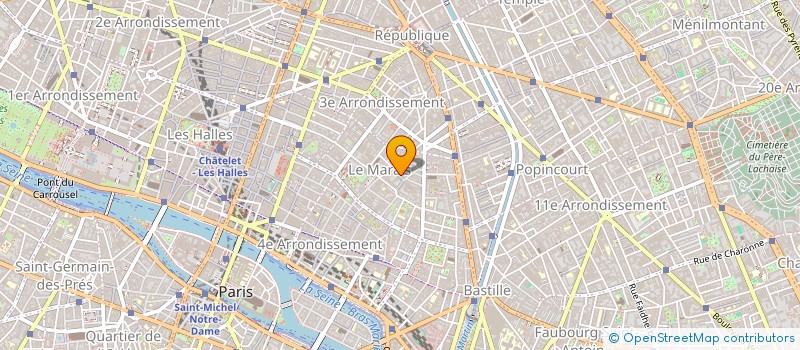 localisation de l'entreprise CUETO PROJECT  PARIS