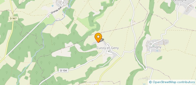 localisation de l'entreprise CUGILDI FRERES à BEAURIEUX
