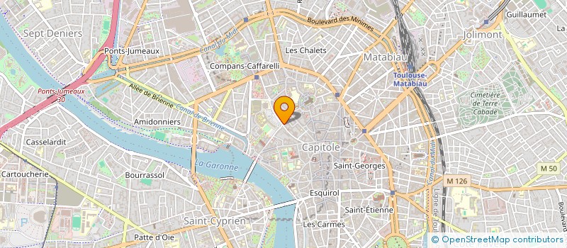 localisation de l'entreprise CUGNAUX 2 à TOULOUSE