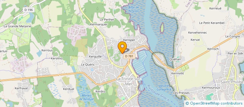 localisation de l'entreprise CUHAN  SAINT-PHILIBERT