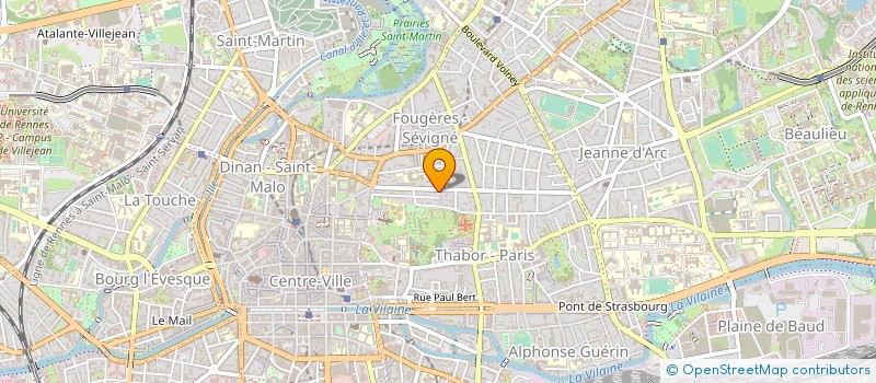 localisation de l'entreprise CUI-CUI à RENNES