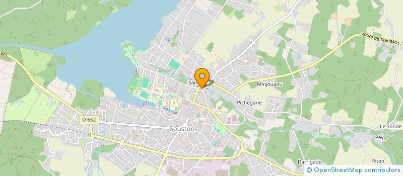 localisation de l'entreprise CUIDEACHD à SOUSTONS