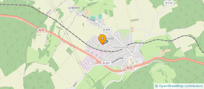 localisation de l'entreprise CUINET  LES MONTS-RONDS