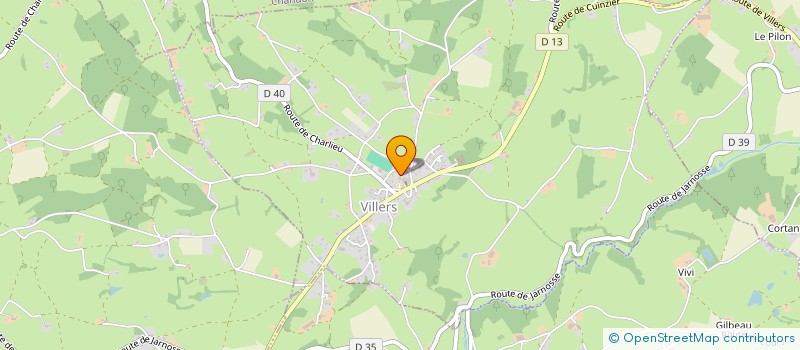 localisation de l'entreprise CUINZIER-JARNOSSE BASKET  CUINZIER