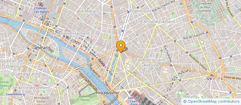 localisation de l'entreprise CUIR AU CARRE à PARIS
