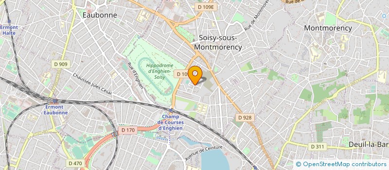 localisation de l'entreprise CUIR AUTO SERVICE à SOISY-SOUS-MONTMORENCY