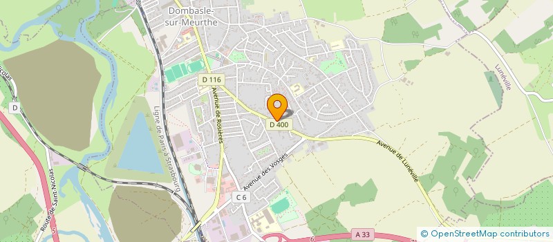 localisation de l'entreprise CUIR-CLUB DE DOMBASLE à DOMBASLE-SUR-MEURTHE