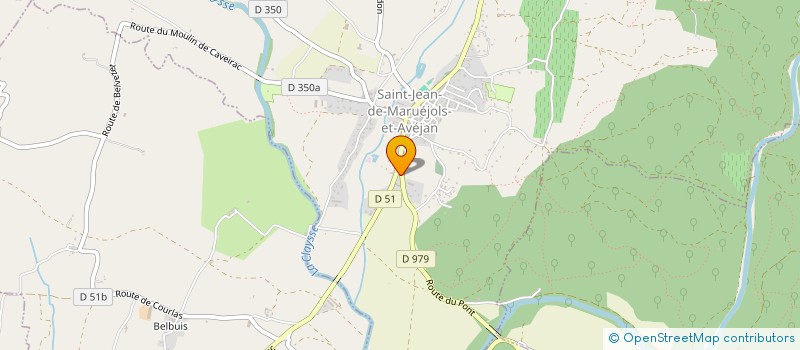 localisation de l'entreprise CUIR ET CLE SERVICE  SAINT-JEAN-DE-MARUEJOLS-ET-AVEJAN