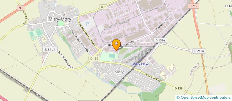 localisation de l'entreprise CUIRCO DIFFUSION  NOISY LE GRAND