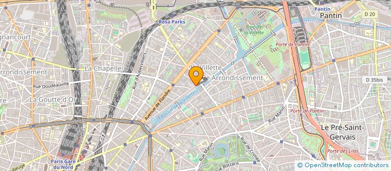 localisation de l'entreprise CUIRS D'OCEAN à PARIS
