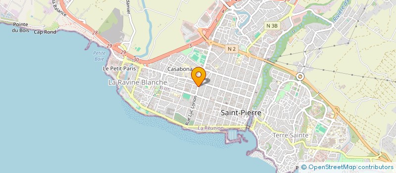 localisation de l'entreprise CUISI'CAV SARL  SAINT-PIERRE