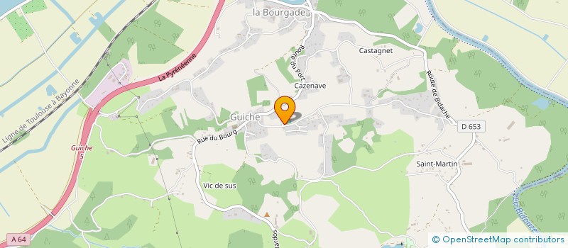 localisation de l'entreprise CUISI-CONCEPT à BARDOS