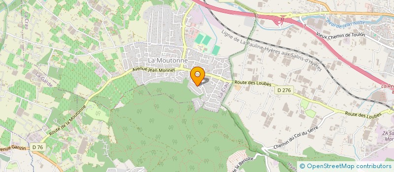 localisation de l'entreprise CUISI MIDI à LA CRAU