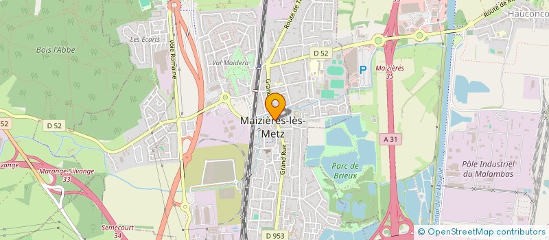 localisation de l'entreprise CUISI POSE SARL  MAIZIERES-LES-METZ