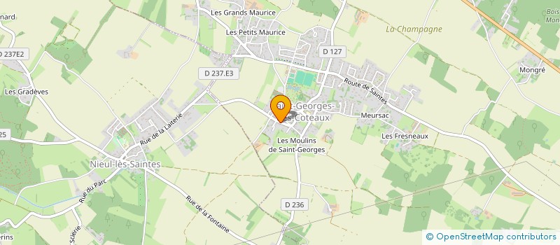localisation de l'entreprise CUISIDECO  SAINT-GEORGES-DES-COTEAUX