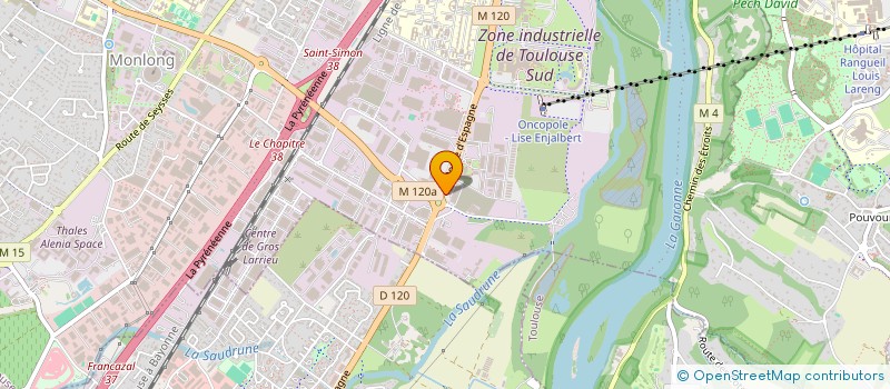 localisation de l'entreprise CUISIDOC à TOULOUSE