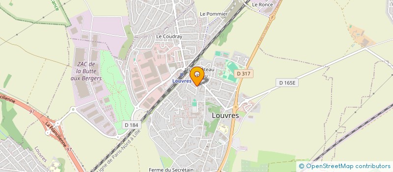 localisation de l'entreprise CUISIFROST à LOUVRES