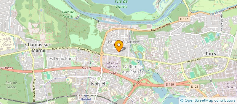 localisation de l'entreprise CUISIN'RAY  NOISIEL