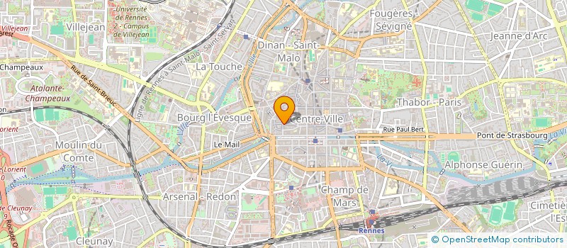 localisation de l'entreprise CUISINE AND CO à RENNES