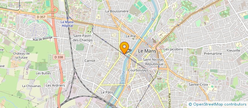 localisation de l'entreprise CUISINE B à LE MANS