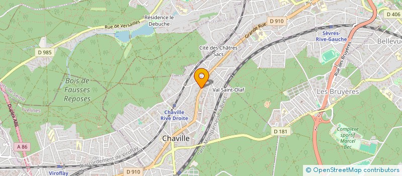 localisation de l'entreprise CUISINE CHAVILLOISE à CHAVILLE
