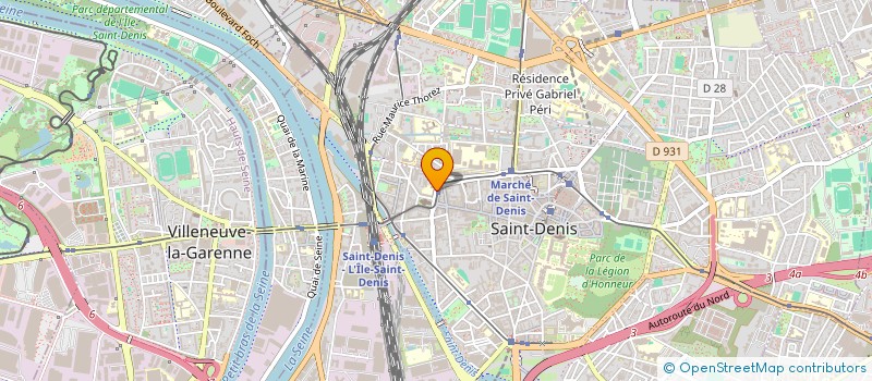 localisation de l'entreprise CUISINE CLUB à SAINT-DENIS