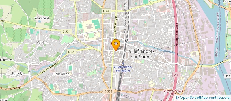 localisation de l'entreprise CUISINE & CO à GLEIZE