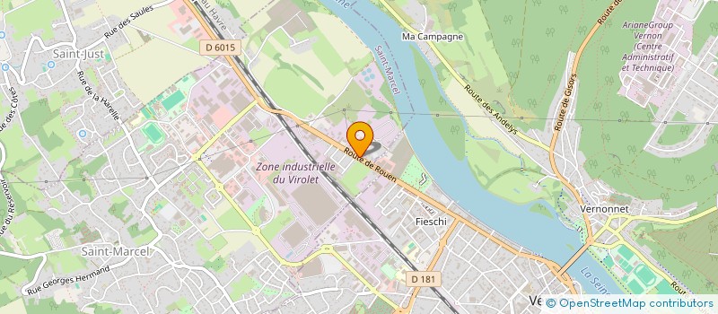 localisation de l'entreprise CUISINE-CONFORT à SAINT-MARCEL