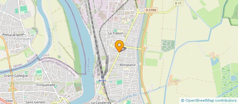 localisation de l'entreprise CUISINE D'ISTANBUL à ARLES