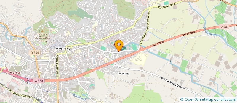 localisation de l'entreprise CUISINE DE LUCAS à HYERES