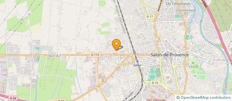 localisation de l'entreprise CUISINE DE PROVENCE SARL à SALON-DE-PROVENCE