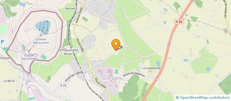 localisation de l'entreprise CUISINE DIEUZE  LE GARRIC