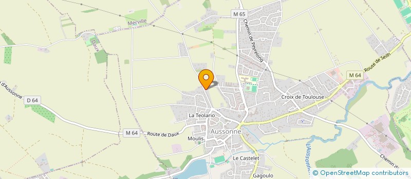 localisation de l'entreprise CUISINE EN VIE  AUSSONNE