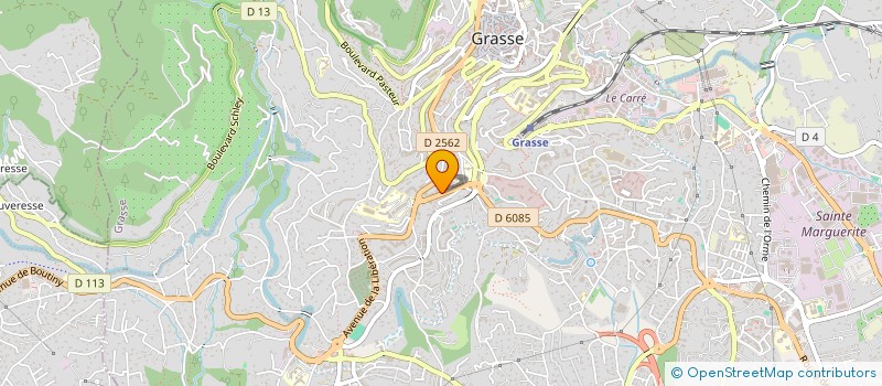localisation de l'entreprise CUISINE ET AMBIANCE à GRASSE