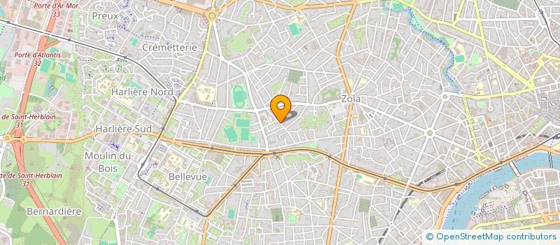 localisation de l'entreprise CUISINE ET CETERA  NANTES