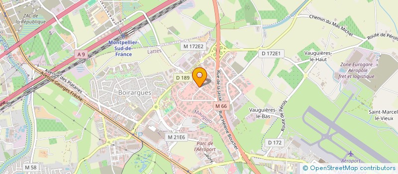localisation de l'entreprise CUISINE ET FROID DU LANGUEDOC à MAUGUIO