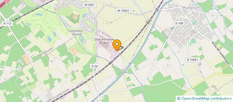 localisation de l'entreprise CUISINE ET FROID DU LANGUEDOC à MUDAISON