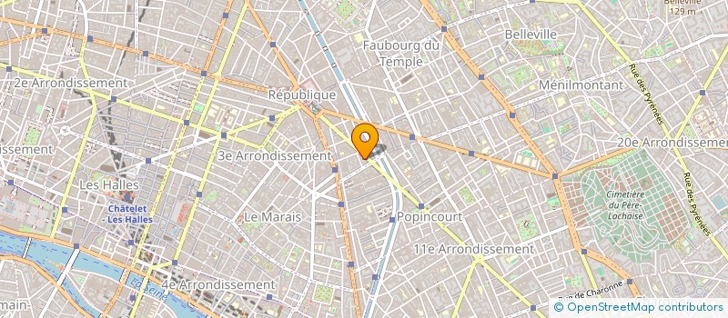 localisation de l'entreprise CUISINE ET VINS  PARIS