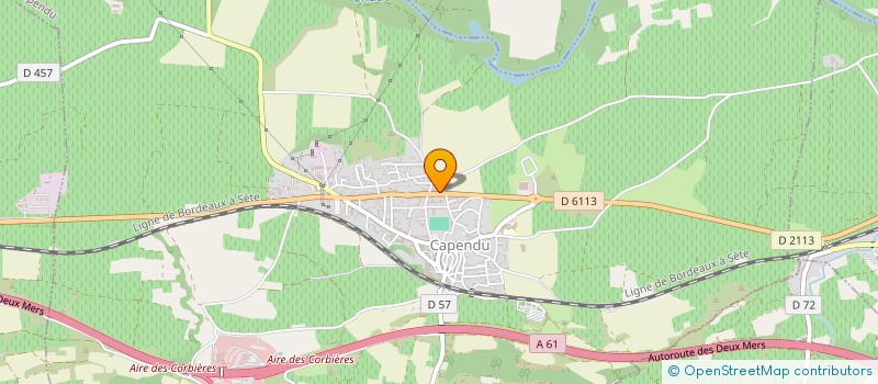 localisation de l'entreprise CUISINE GARRIGUE  AZILLE