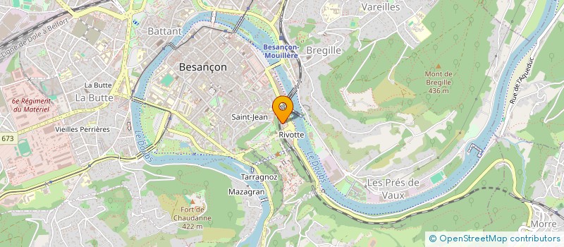 localisation de l'entreprise CUISINE GOURMANDE à BESANCON