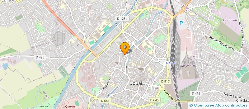 localisation de l'entreprise CUISINE INDIENNE à DOUAI