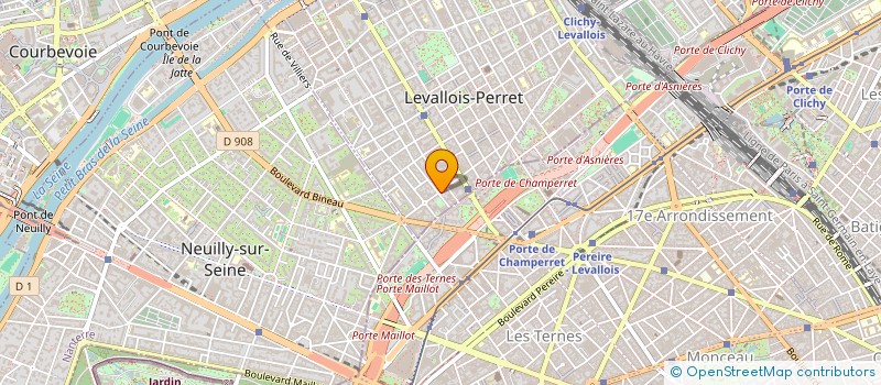localisation de l'entreprise CUISINE LOUISE MICHEL à LEVALLOIS-PERRET