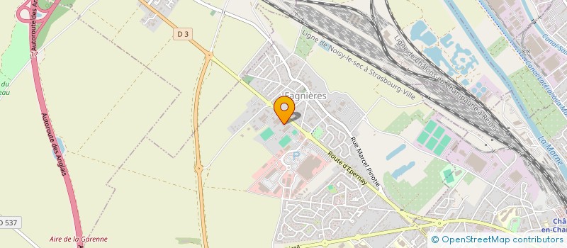 localisation de l'entreprise CUISINE MENAGER SERVICE  FAGNIERES