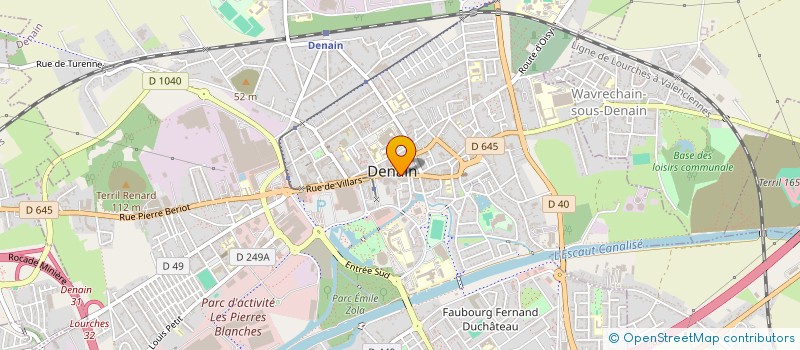 localisation de l'entreprise CUISINE NORD PICARDIE  DENAIN