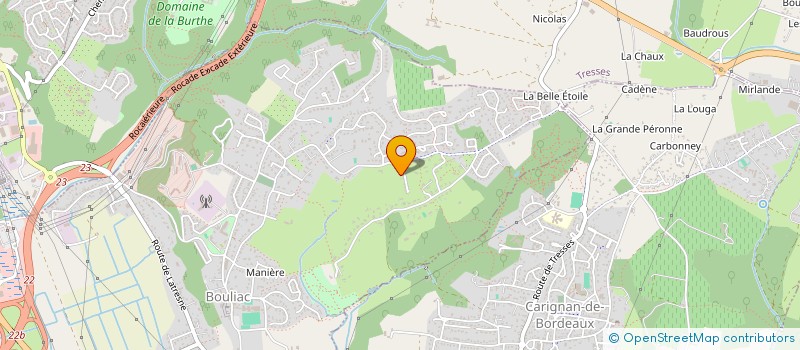 localisation de l'entreprise CUISINE NOUR  BOULIAC